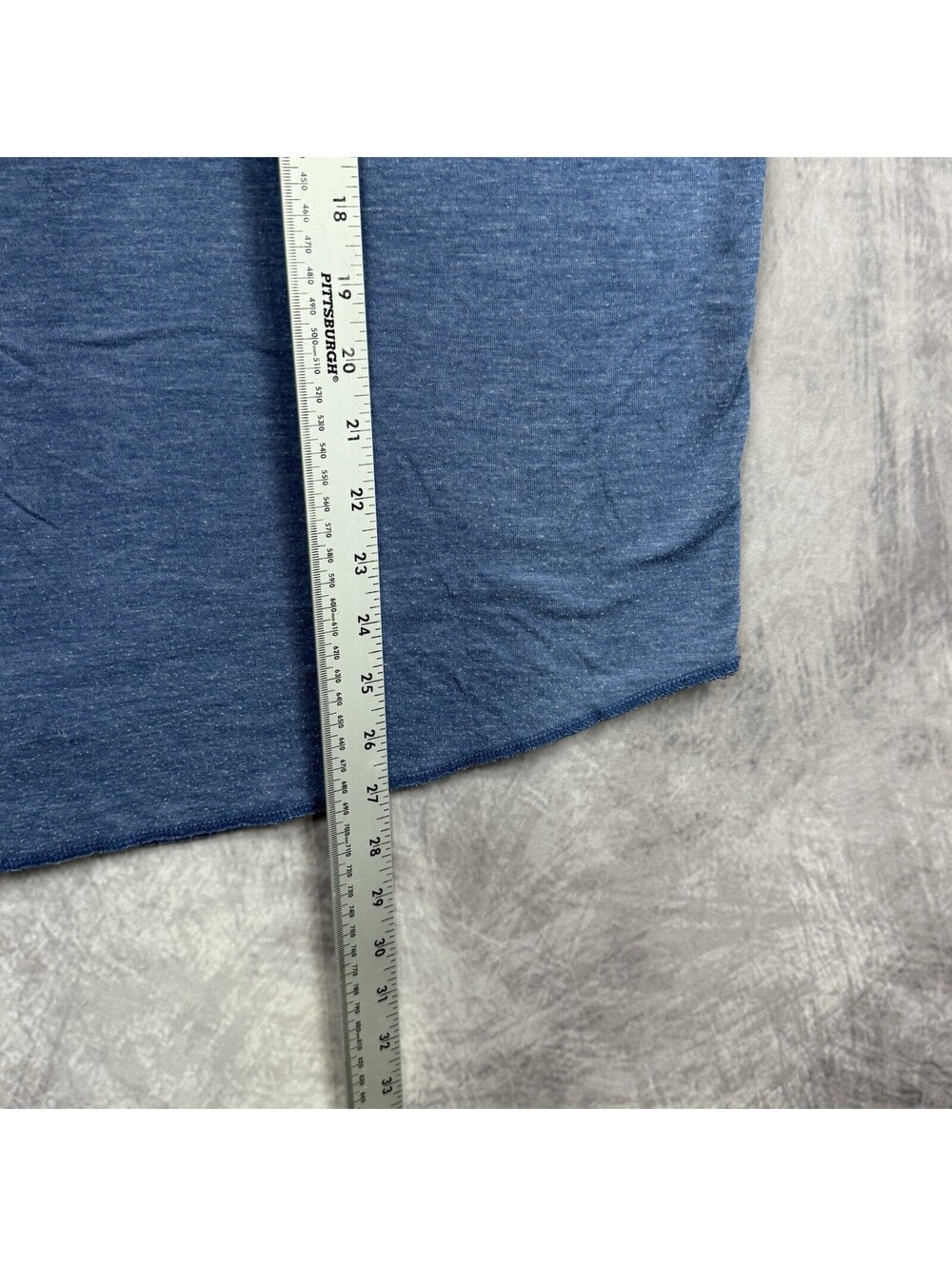 Save Khaki United Henley Shirt M Mens Blue Long Sleeve SKU